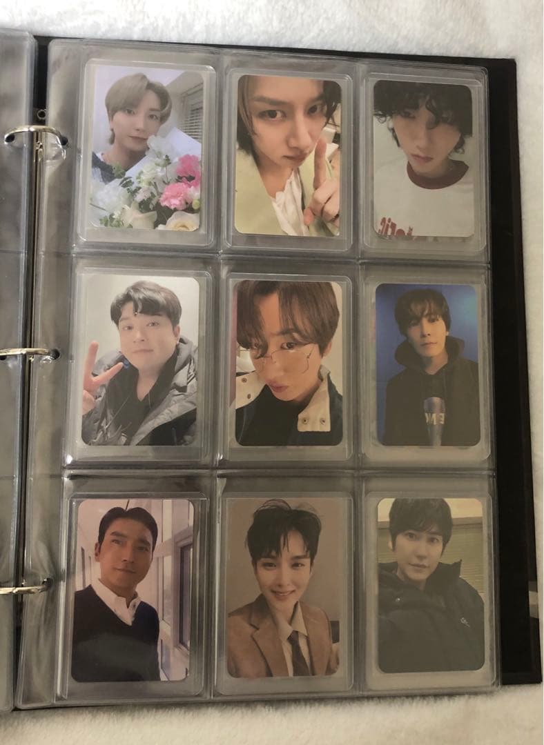 SUPER JUNIOR バインダー　2022-2023のトレカセット