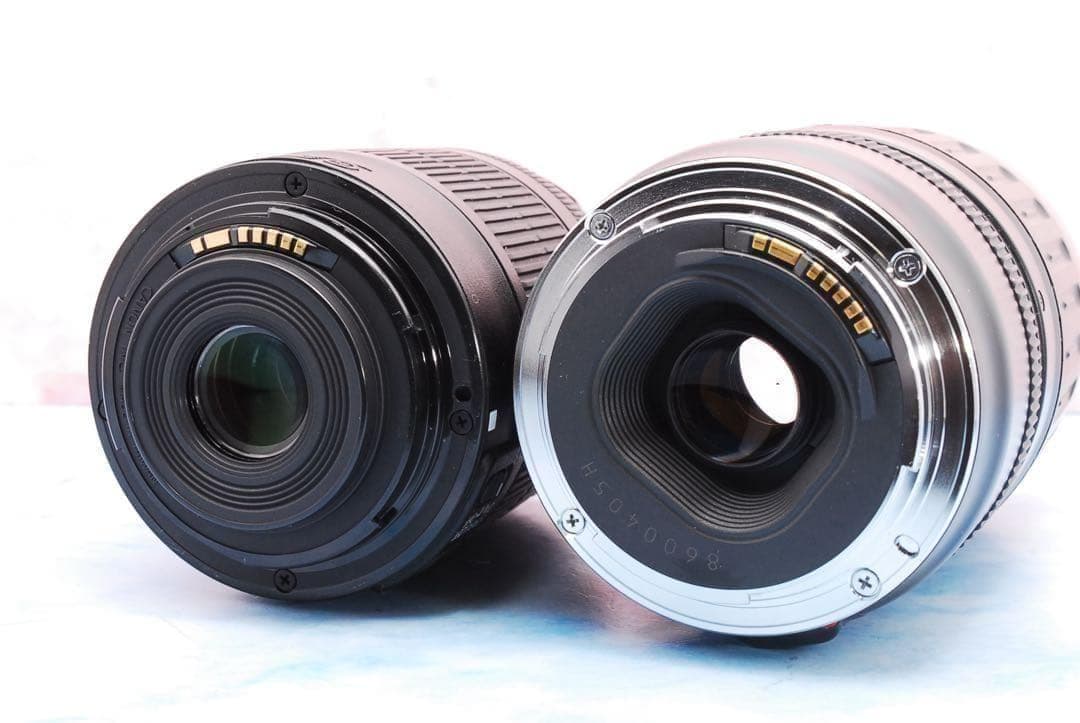 キャノン EOS 70D◎一眼レフカメラ◎Wi-Fi◎超望遠レンズ付Wレンズ