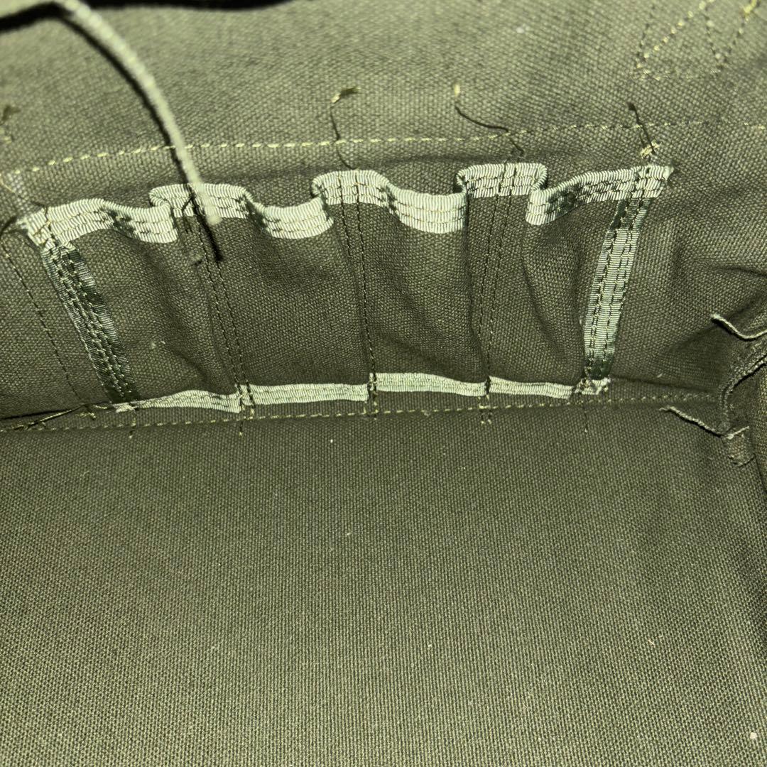 未使用品　米軍実物　USAF MECHANIC TOOL BAG ツールバック②