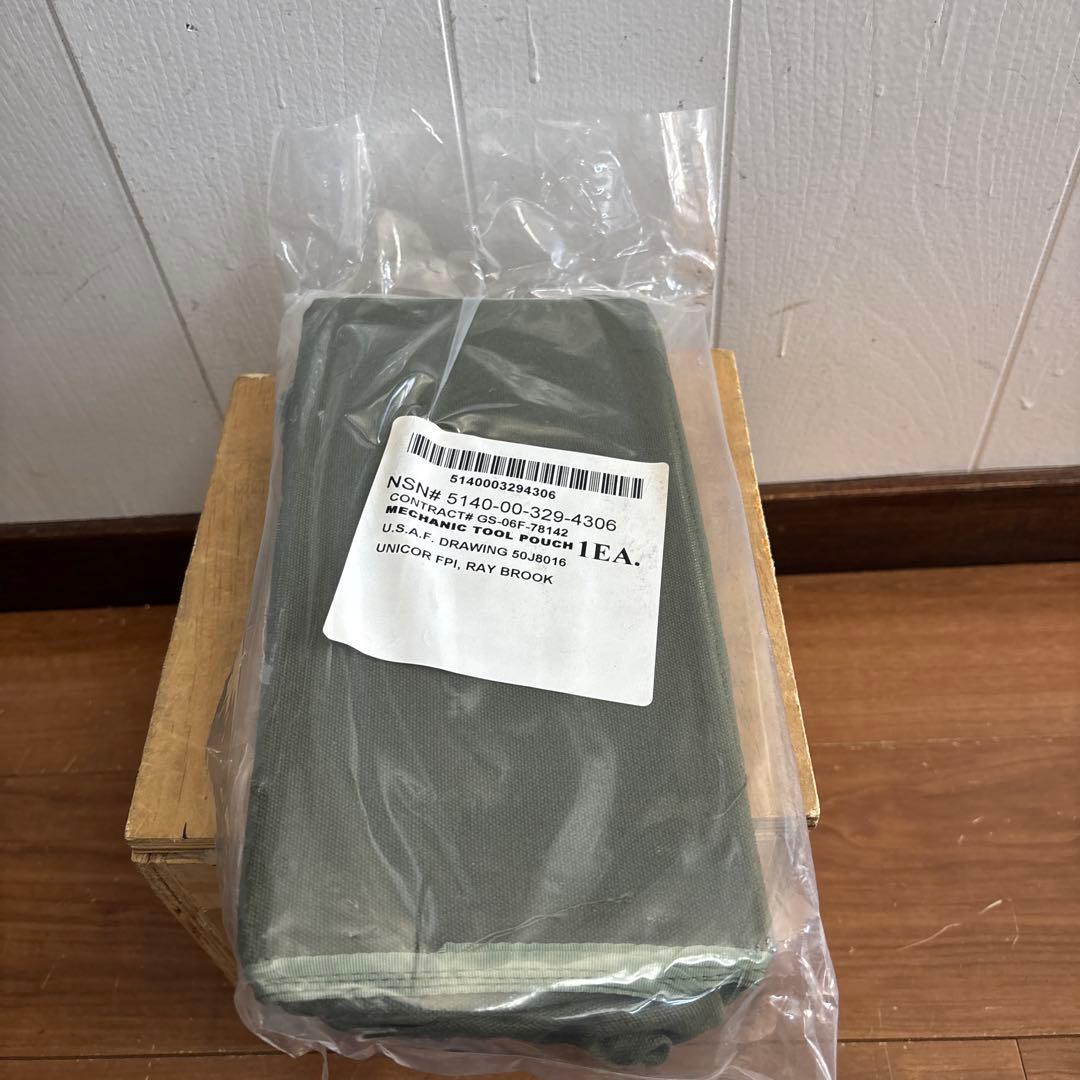 未使用品　米軍実物　USAF MECHANIC TOOL BAG ツールバック②