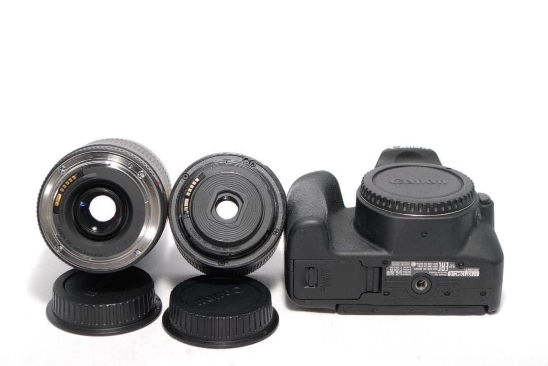 ✨Canon Kiss X9✨Wレンズ✨手ブレ補正&超望遠✨一眼レフカメラ