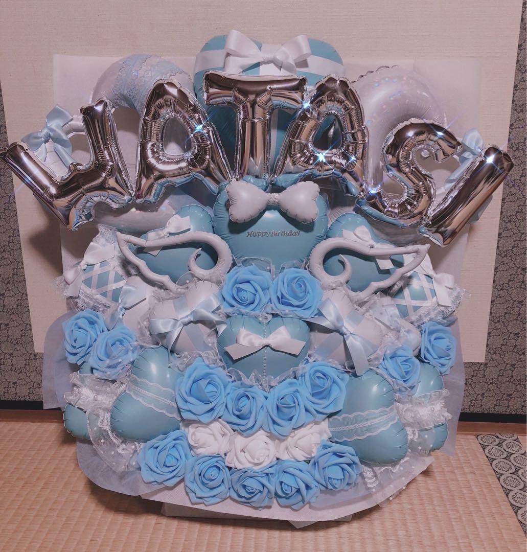 バルーンアレンジ バルーンブーケ　生誕祭　推し　フラスタ　卓フラ　花束　誕生