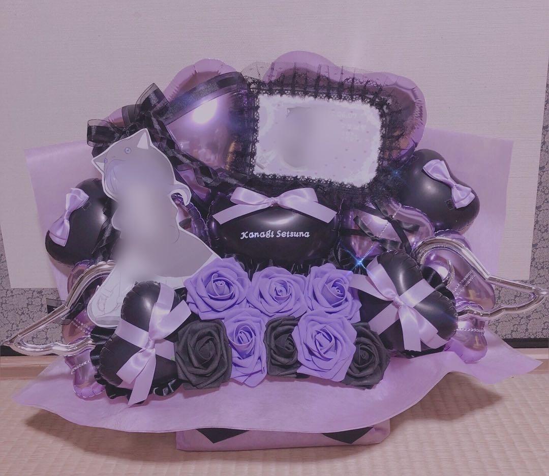 バルーンアレンジ バルーンブーケ　生誕祭　推し　フラスタ　卓フラ　花束　誕生
