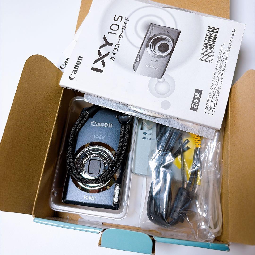 CANON IXY 10S キャノン　イクシー　ブラック　黒　SDカード付き