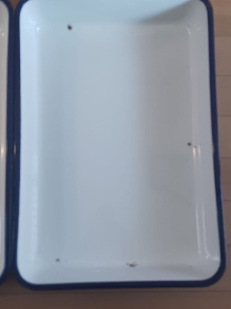 昭和レトロホーローパット大5個49x33業務用