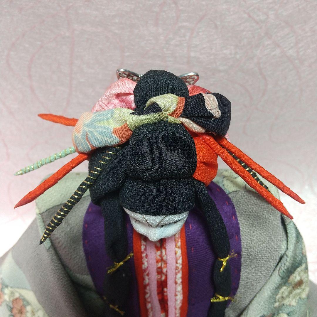 ちりめん細工 創作人形 花魁