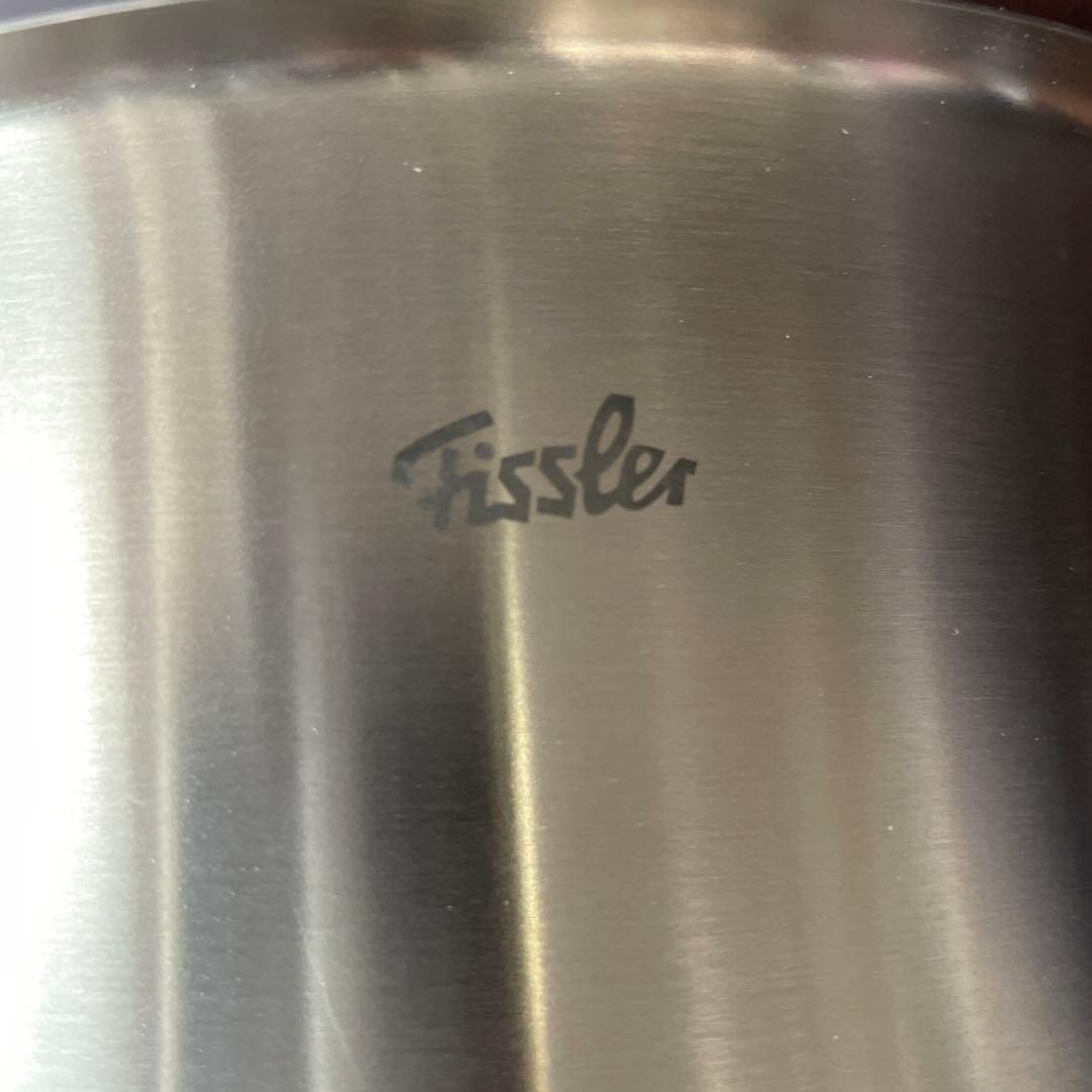 未使用保管品　Fissler ステンレス両手鍋 20㎝