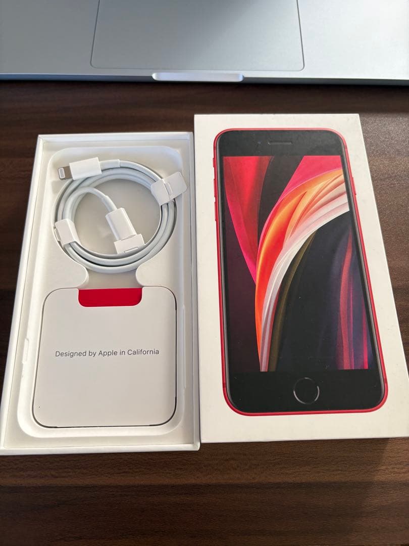 【美品・付属品完備】iPhone SE2 64GB RED SIMフリー