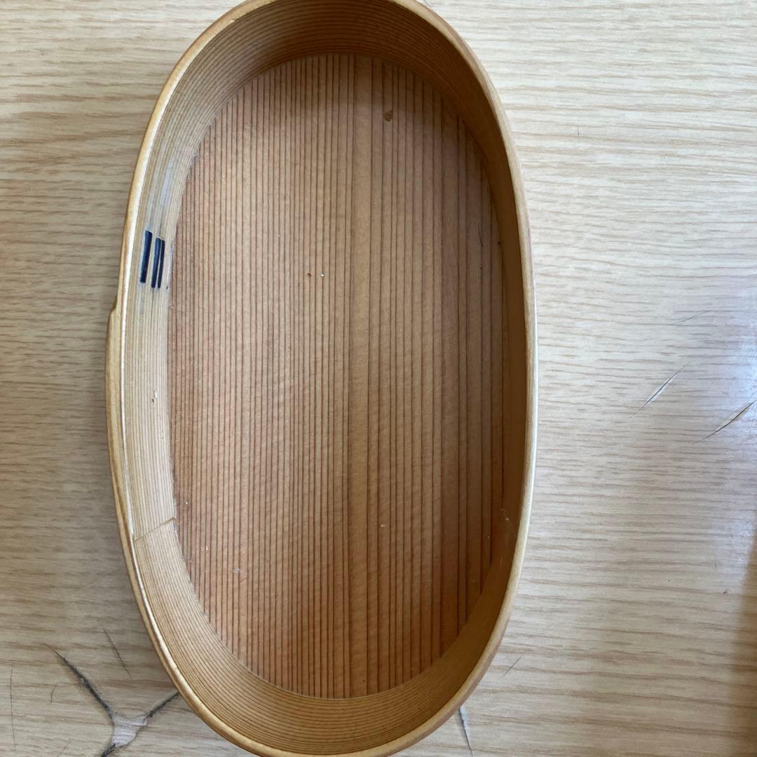 栗久の曲げわっぱ　弁当箱2段