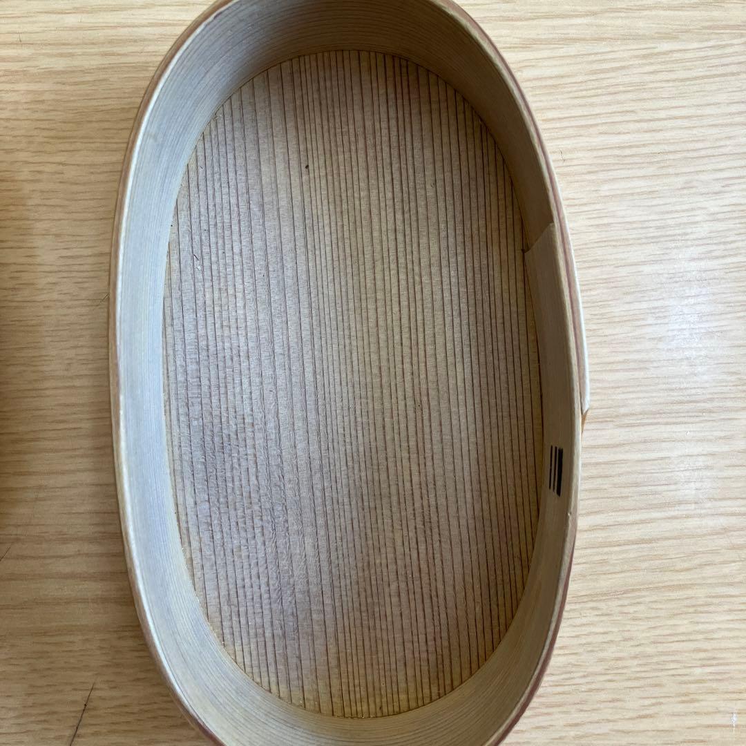 栗久の曲げわっぱ　弁当箱2段