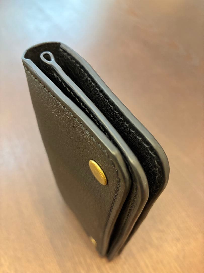 ロングトラッカーウォレット　ハンドメイド　レザークラフト