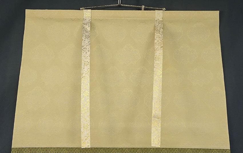 掛軸 正林『水墨山水』日本画 絹本 肉筆 共箱付 掛け軸 g041510