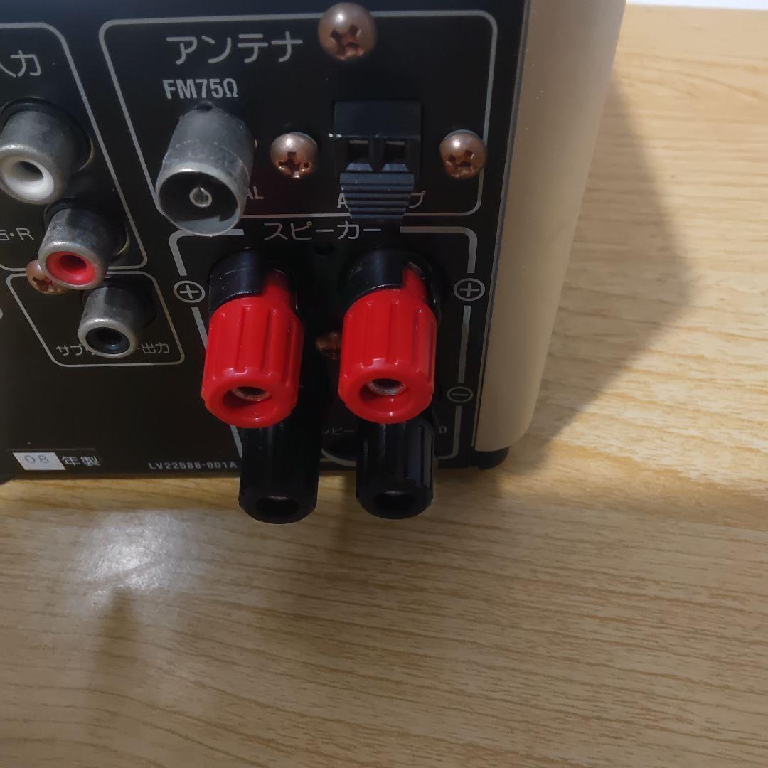 JVC Victor EX-AK1 ミニコンポ レシーバーとリモコン 2008年