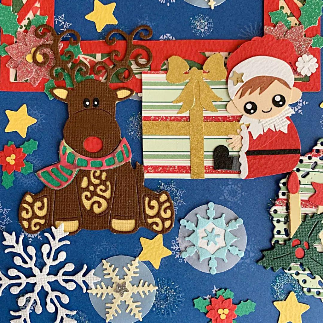 ★クリスマスAセット★男の子★クラフトパンチ★スクラップブッキング