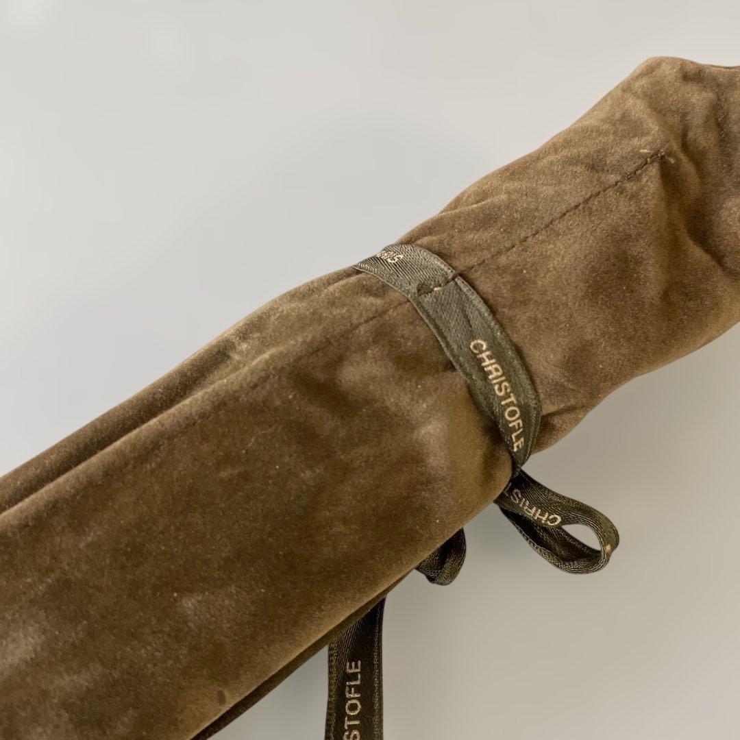 クリストフル オリジン カトラリー4点セット（未開封2点） 保存袋付