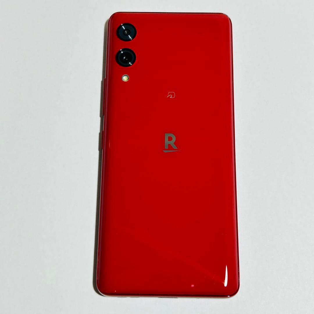 【美品】楽天ハンド5G P780 クリムゾンレッド 128GB▪付属品完備