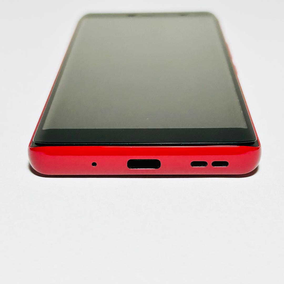 【美品】楽天ハンド5G P780 クリムゾンレッド 128GB▪付属品完備