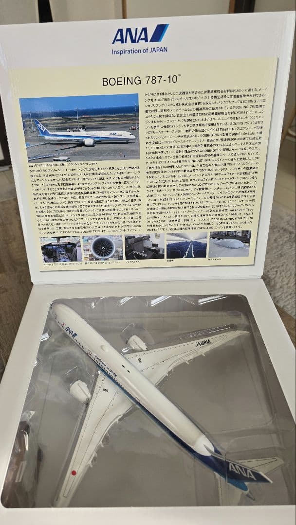 ANA SCALE1:200 Boeing787-10 精密モデルNH20205