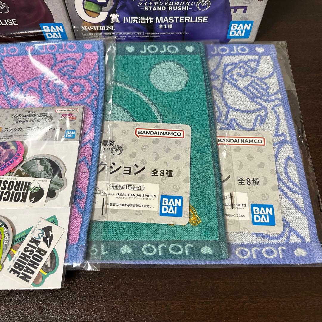 ジョジョ一番くじ A賞 東方仗助 C賞川尻浩作 フィギュア 2体セット おまけ付