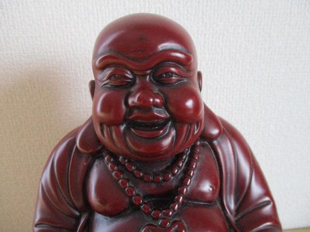 七福神　布袋様　大黒天様　木彫り　石？ 　4点