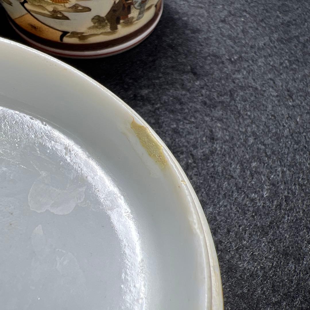 明治期　九谷焼　加賀井上製　金沢九谷　最高峰　人物画蓋物　東Y8-0403☆2F