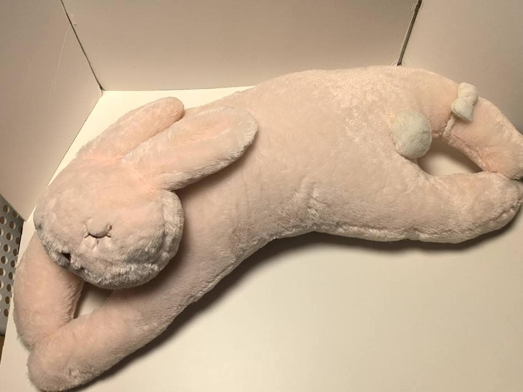 NITORI ニトリ 抱き枕クッション うさぎ モモ [全長80cm] ピンク