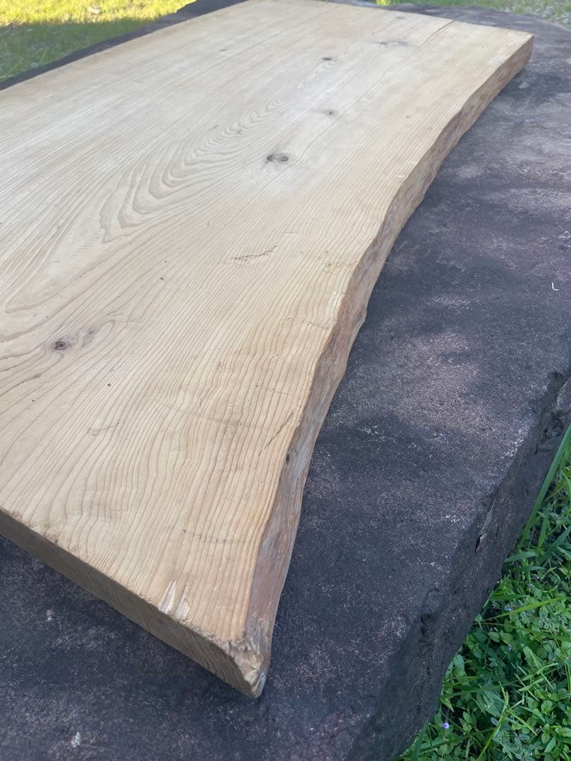 無加工　一枚板　テーブル　約、縦115cm×横71cm