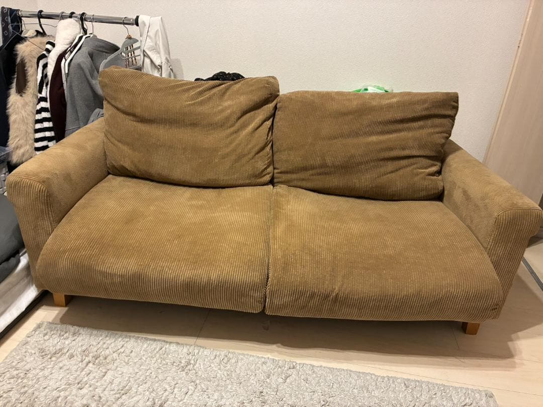 RASIC LP SOFA ソファ ブラウン　２人掛け