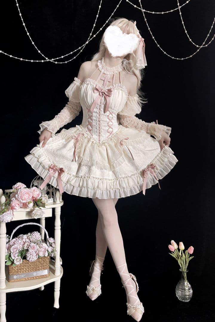 【栀】LO621 lolita オリジナル 洋服 ロリータ ワンピース  同人