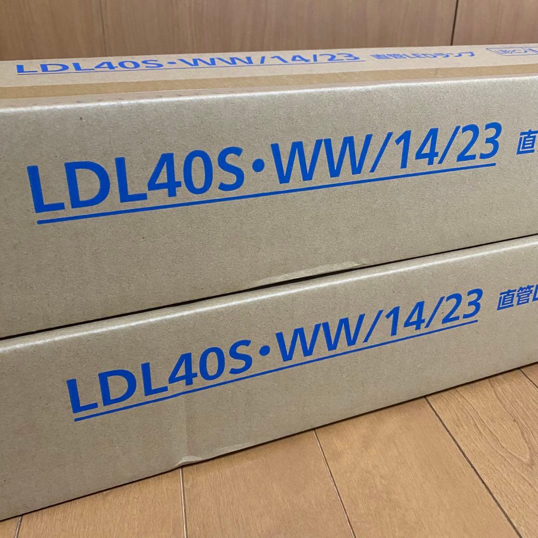 パナソニック 直管LEDランプ 温白色 LDL40S・WW/14/23