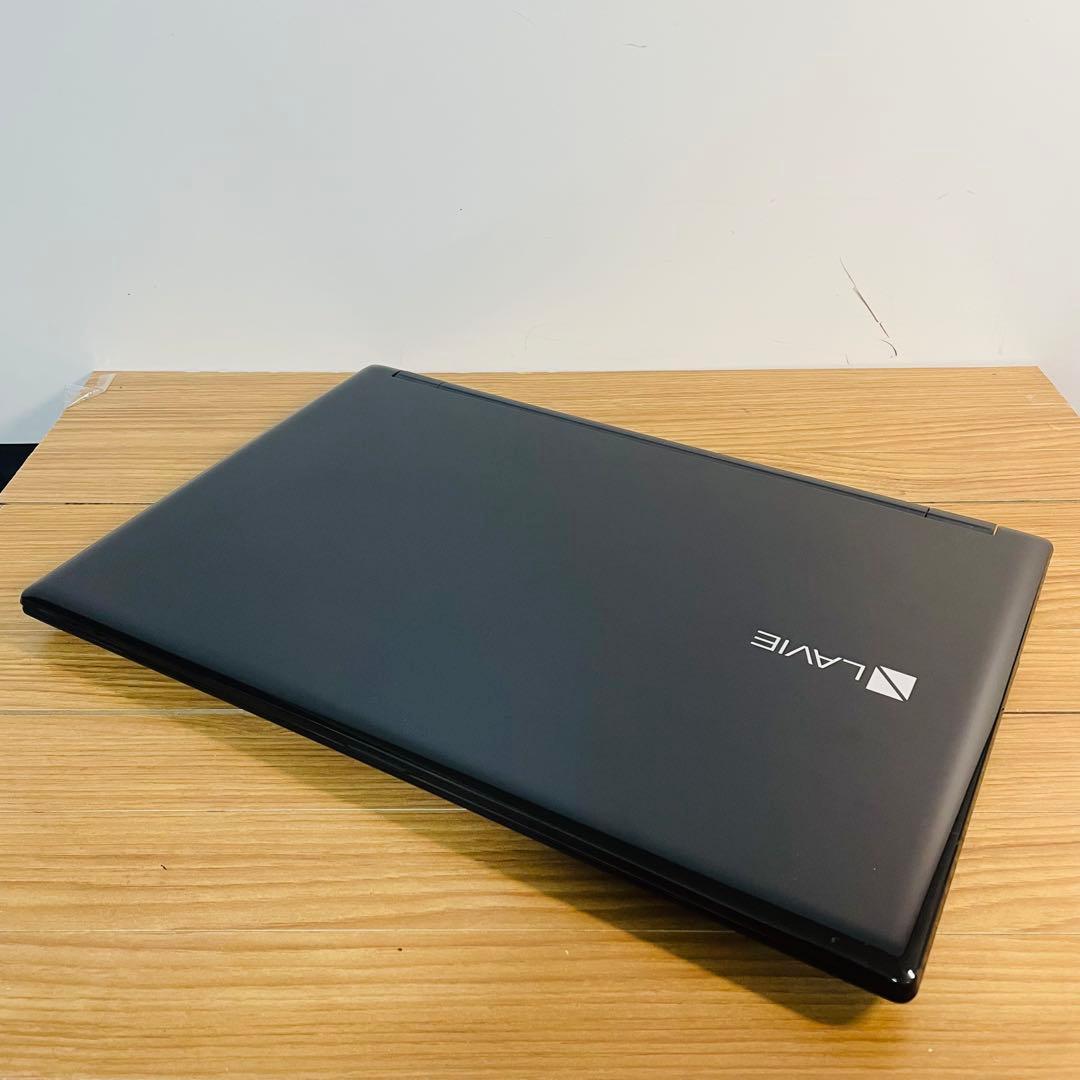 ピアノブラックNECノートパソコンwin11オフィステレワークカメラDVD