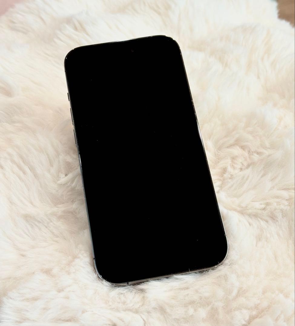 【液晶画面割れなし】iPhone14 Pro ディープパープル　256GB
