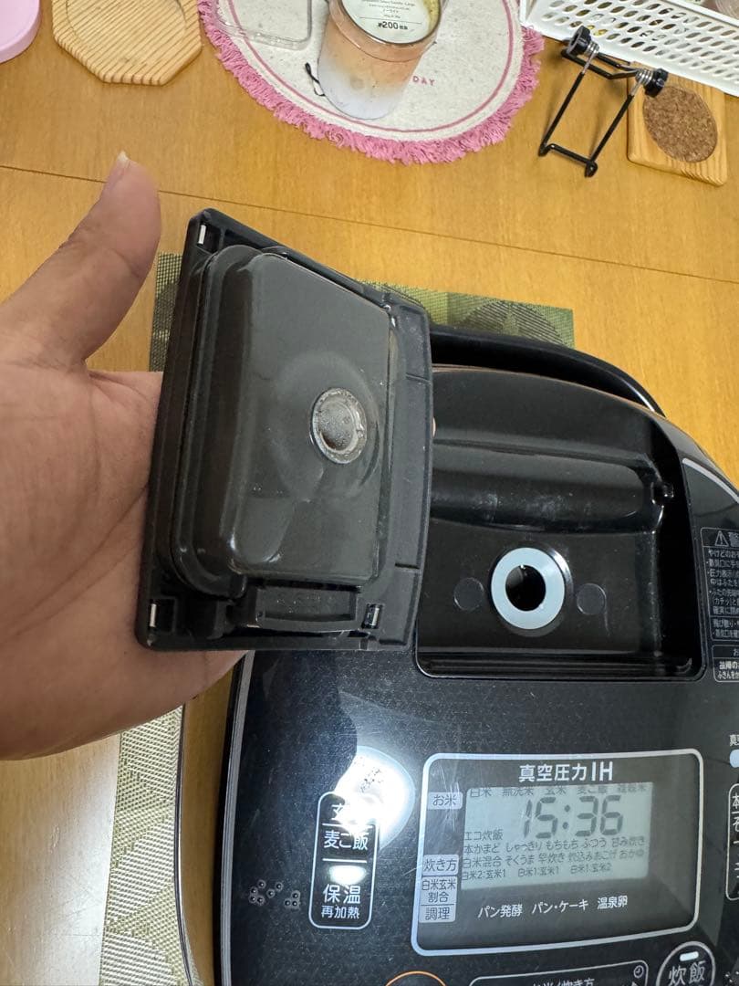 TOSHIBA RC-10VQM 真空圧力IH炊飯器 動作品