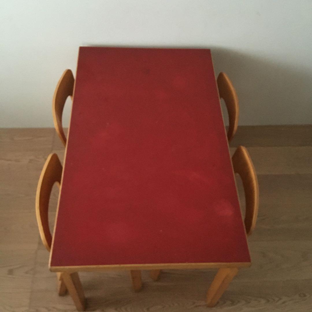 希少 ビンテージ Alvar Aalto キッズチェアA アアルト artek