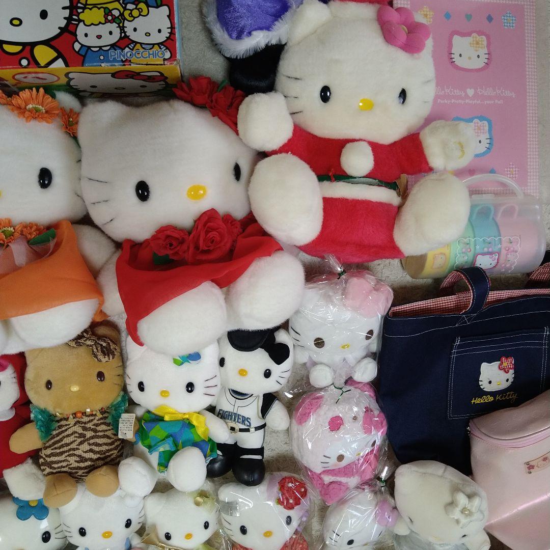 サンリオ ハローキティ ぬいぐるみ マスコット まとめ売り　歴代グッズ大量セット