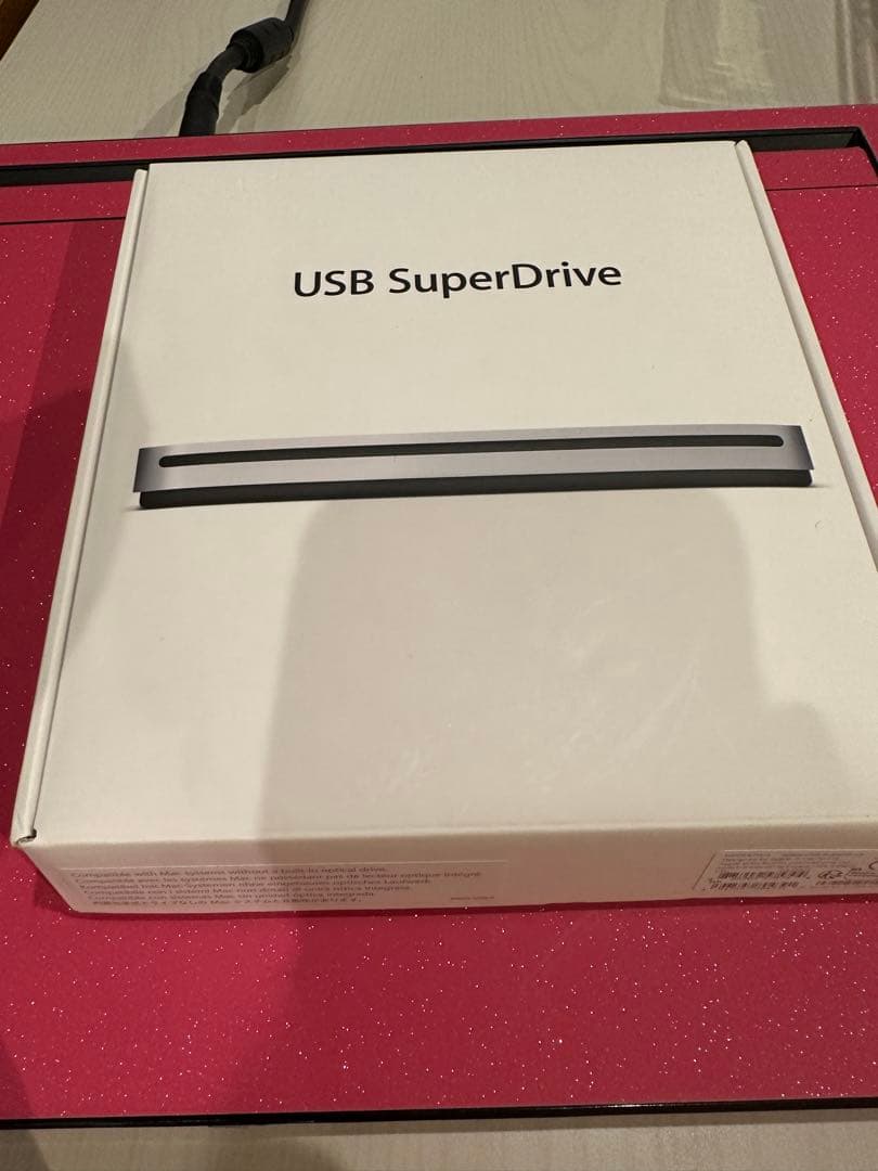 スマホ・タブレット・パソコン Apple USB SuperDrive 2012