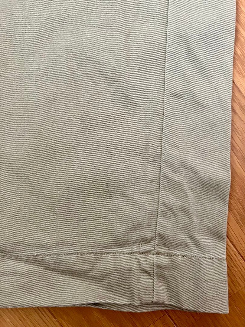 60's U.S.NAVY チノパン 実物ミリタリー◎PRENTICE ジッパー
