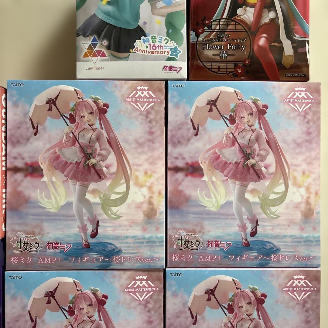 初音ミク　プライズフィギュア　14体　まとめ売り