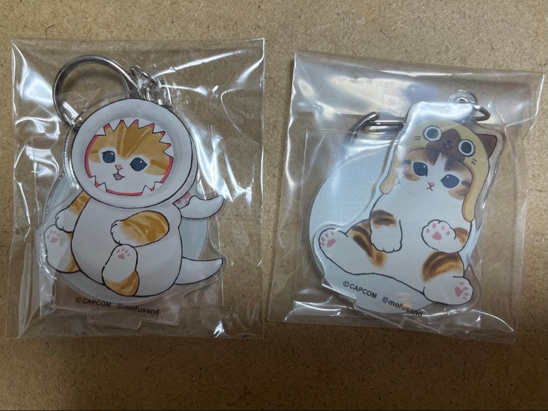モフサンド アクリルキーホルダー モンハン コラボ アイルー　フルフル