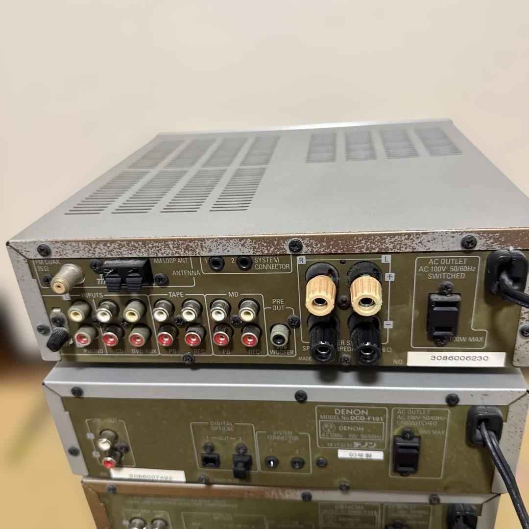 DENON DCD-F101デッキのみ