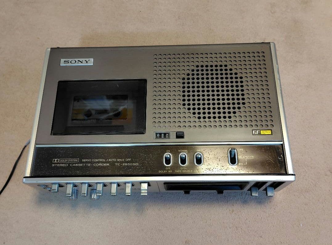 SONY TC-2850 ＳD カセットレコーダー　動作品
