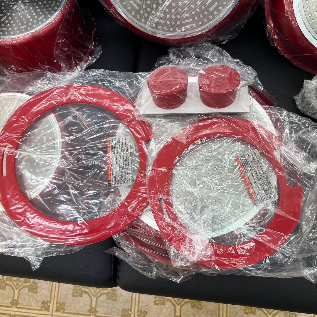 ★新品送料込デリシャスサインエボルトフライパン8点セット新生活にも