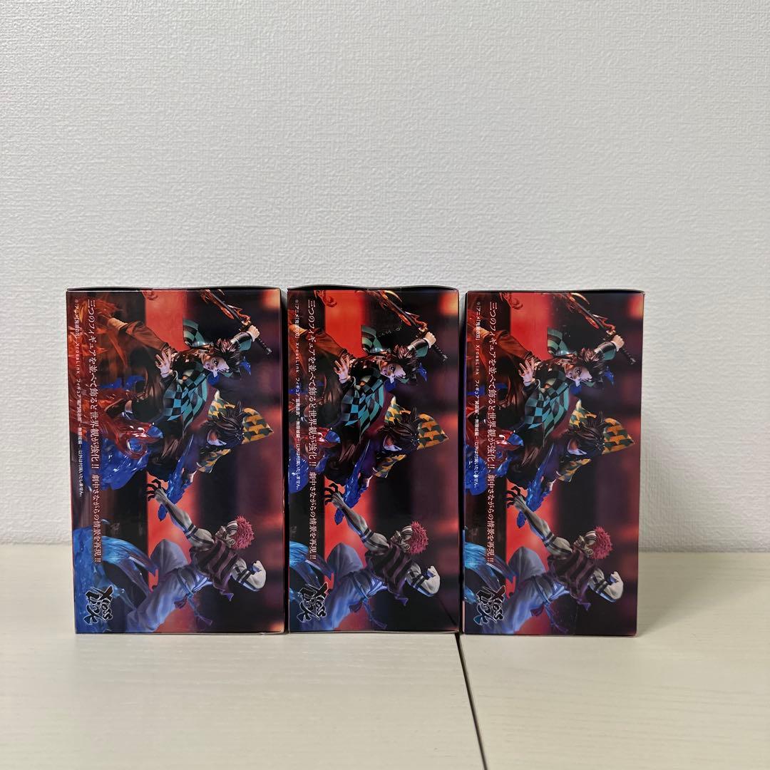 鬼滅の刃 Xross Linkフィギュア　3種コンプセット