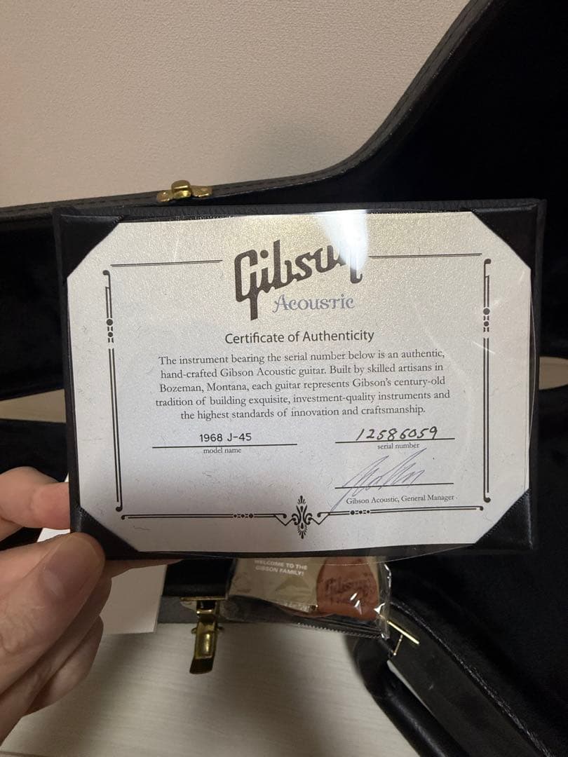 Gibson アコースティックギター j45 黒