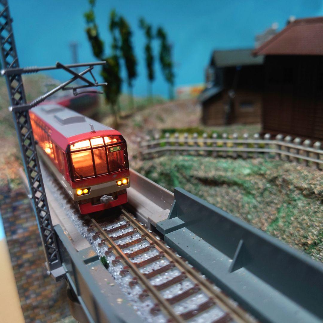 【動作品】鉄道模型ジオラマ完成品『Nゲージ』パワーバック付