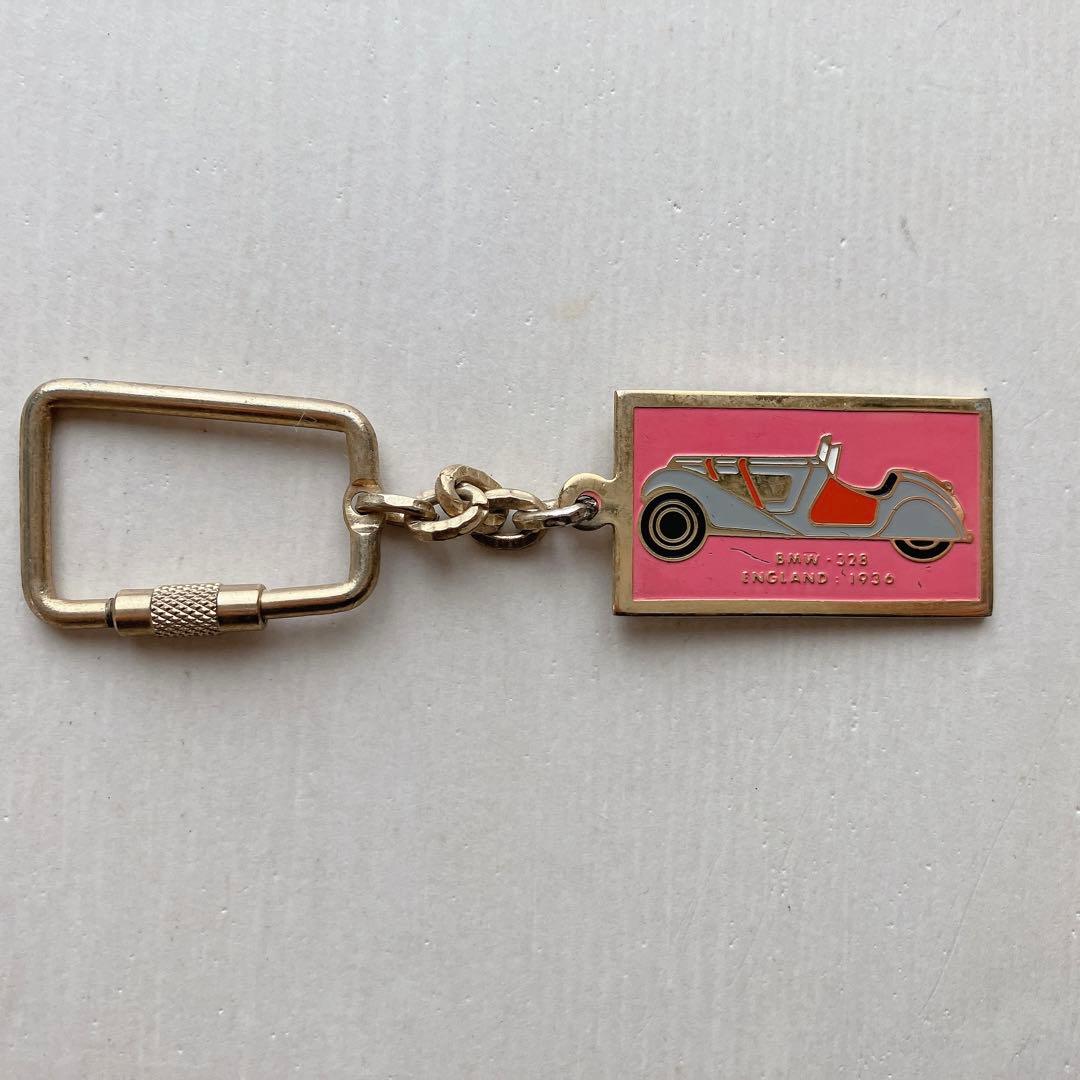 6個 クラシックカー キーホルダー ヴィンテージ