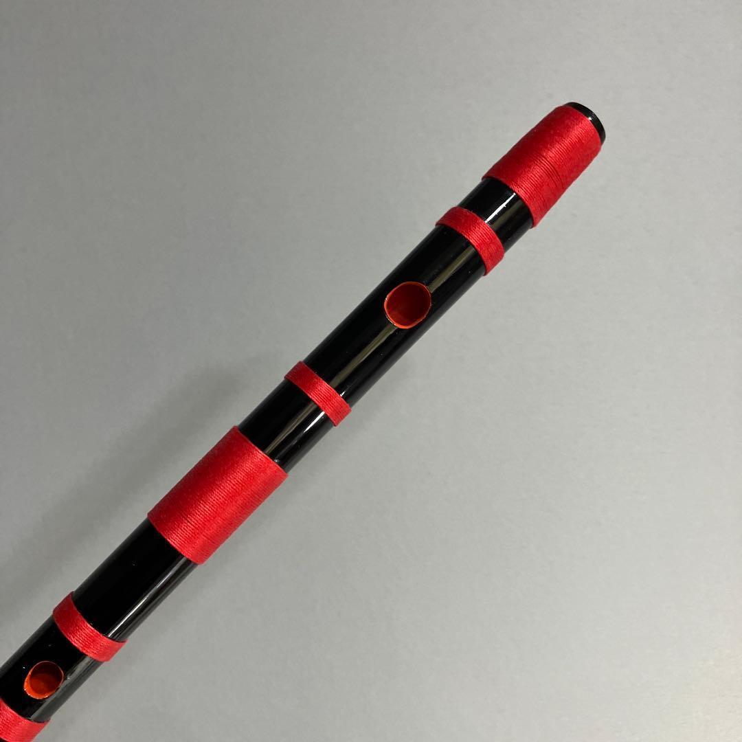 【神楽笛（古典調篠笛、囃子笛）】MRK- 92　石見地方　和楽器　竹笛 　総巻