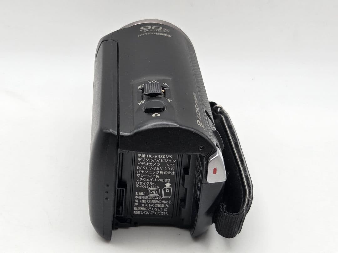 Panasonic HC-V480MS ブラック デジタルビデオカメラ