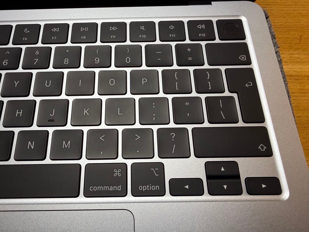 UK配列キーボード　MacBook Air M4 16GB