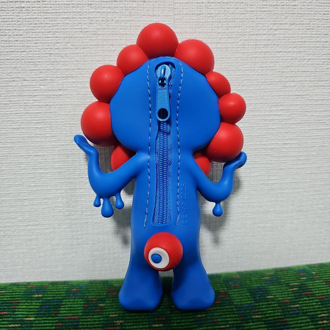 ミャクミャクぬいぐるみポーチ·シリコンポーチ